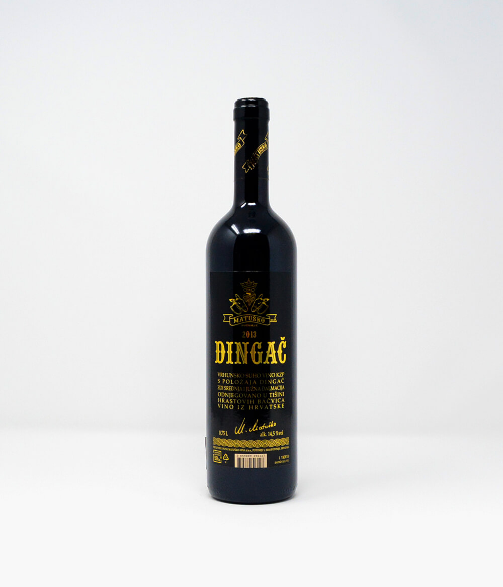 Dingac Matusko Rotwein teranino