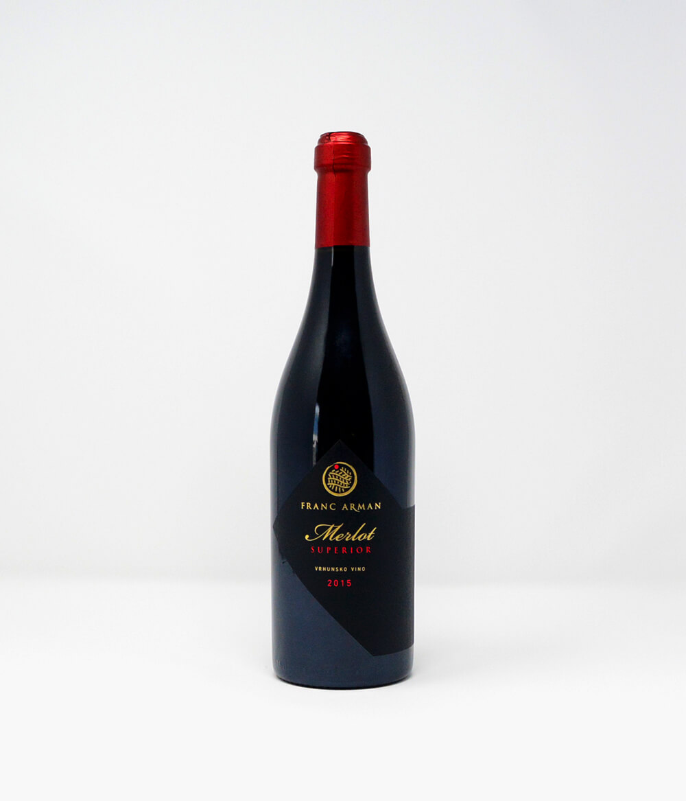 Franc Arman Merlot Superior Rotwein teranino