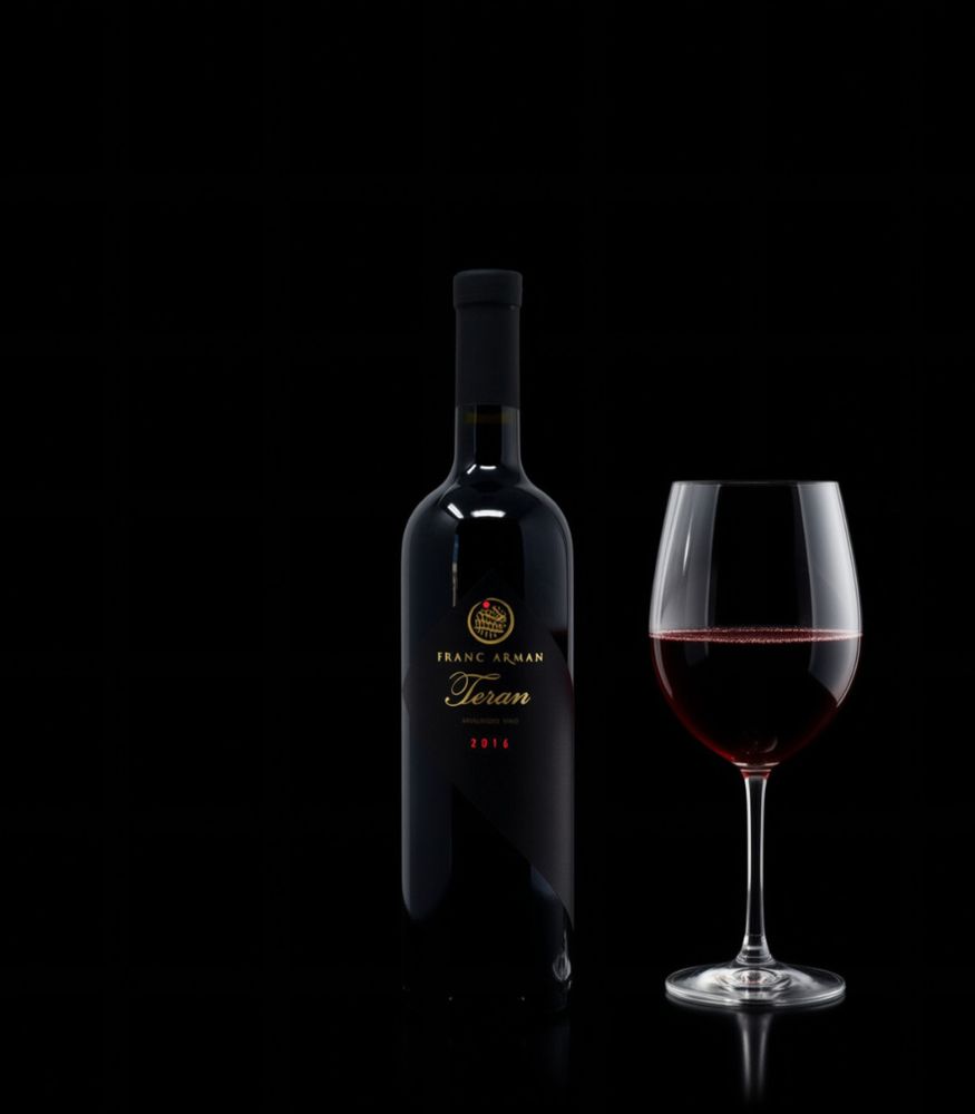 Franc Arman Teran Rotwein teranino 1