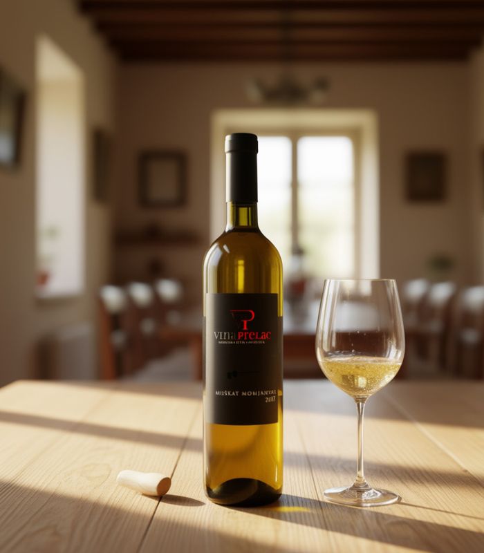 Vina Prelac Muskat Momjanski Weisswein teranino1